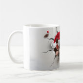 Weihnachtsschwein Kaffeetasse (Links)