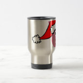 Weihnachtsschwein Reisebecher (Mittel)