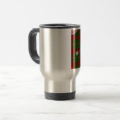 Weihnachtsschwein Reisebecher (Vorderseite Links)