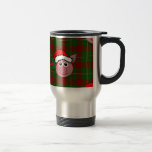 Weihnachtsschwein Reisebecher