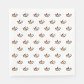 Weihnachtsschwein Serviette (Vorderseite)