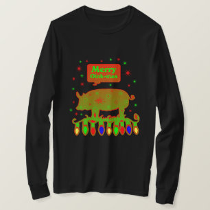 Weihnachtsschwein T-Shirt