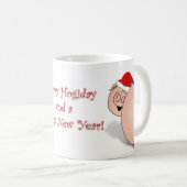 Weihnachtsschweine! Kaffeetasse (VorderseiteRechts)