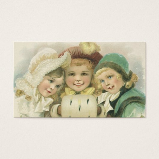 Weihnachtsschwester, Viktorianische Kinder (Vorderseite)