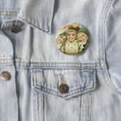 Weihnachtsschwester, Viktorianische Kinder Button (Beispiel)