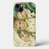 Weihnachtsschwester, Viktorianische Kinder Case-Mate iPhone Hülle (Rückseite)
