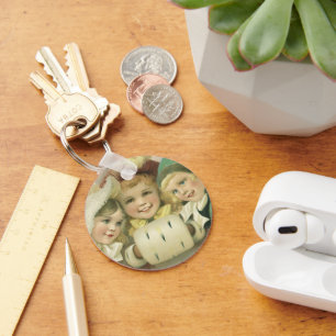 Weihnachtsschwester, Viktorianische Kinder Schlüsselanhänger