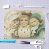 Weihnachtsschwester, Viktorianische Kinder Seidenpapier (Handwerk)