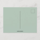 Weihnachtsschwule Vögel Postkarte (Rückseite)