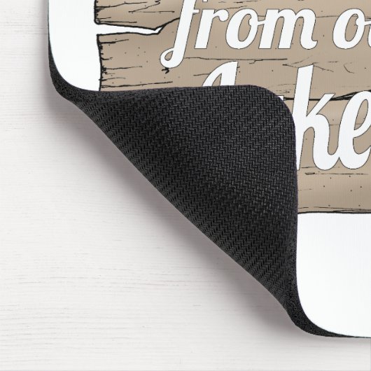 Weihnachtssee Mousepad (Ecke)