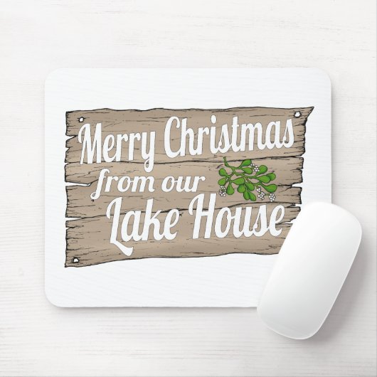 Weihnachtssee Mousepad (Mit Mouse)