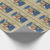 Weihnachtssegen Engel Geschenkpapier (Ecke)