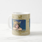 Weihnachtssegen Engel Kaffeetasse (Vorderseite Links)