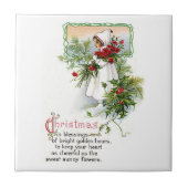 Weihnachtssegen Fliese (Vorderseite)