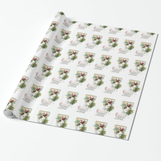 Weihnachtssegen Geschenkpapier (Ungerollt)