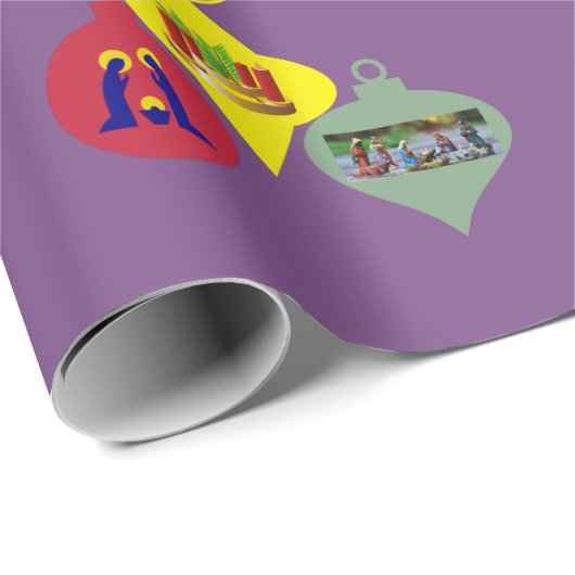 Weihnachtssegen Geschenkpapier (Rolleneckpunkt)