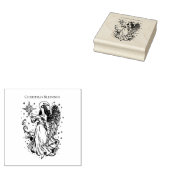 Weihnachtssegen himmlischer Engel Gummistempel (Stempel)