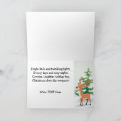 Weihnachtssegen Karte (Innenseite)