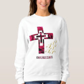 Weihnachtssegen Sweatshirt (Vorderseite)