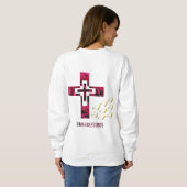Weihnachtssegen Sweatshirt (Schwarz voll)