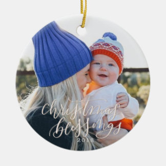 Weihnachtssegen-Verzierung Keramik Ornament