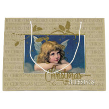 Weihnachtssegen Vintage-Engel