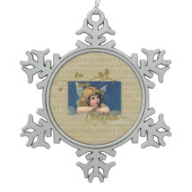 Weihnachtssegen Vintage-Engel