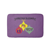 Weihnachtssegnen Badematte (Vorderseite)