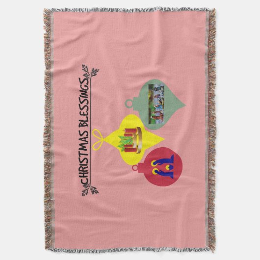 Weihnachtssegnen Decke (Vorderseite Vertikal)