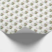 Weihnachtssegnen Geschenkpapier (Ecke)