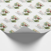 Weihnachtssegnen Geschenkpapier (Ecke)