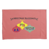 Weihnachtssegnen Kissenbezug (Vorderseite-Rechts)