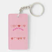 Weihnachtssegnen Schlüsselanhänger (Rückseite)