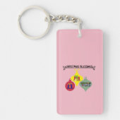 Weihnachtssegnen Schlüsselanhänger (Vorderseite)