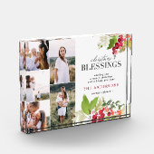 Weihnachtssegnung mehrfarbiges Foto (Links)