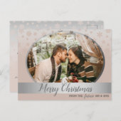 Weihnachtssehen retten das Datum der Einladung (Vorne/Hinten)