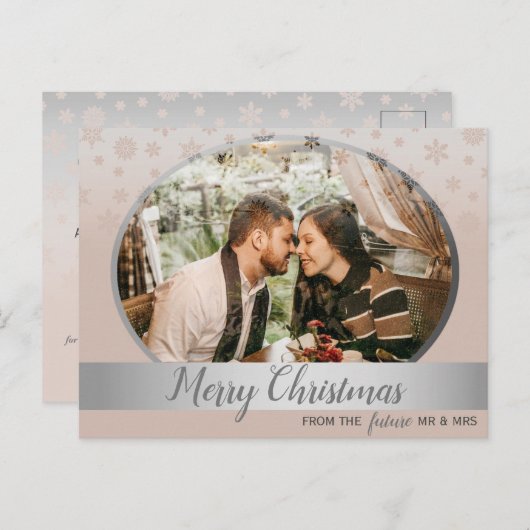 Weihnachtssehen retten das Datum der Einladung (Vorne/Hinten)