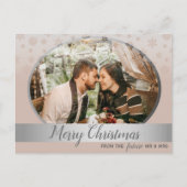 Weihnachtssehen retten das Datum der Einladung (Vorderseite)