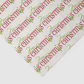 Weihnachtsseidenpapier Seidenpapier (Ausschnitt)