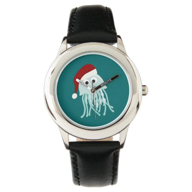 Weihnachtssellfisch Armbanduhr (Vorderseite)