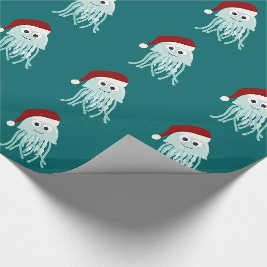 Weihnachtssellfisch Geschenkpapier (Ecke)