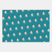 Weihnachtssellfisch Geschenkpapier Set (Vorderseite 3)