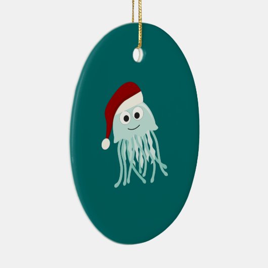 Weihnachtssellfisch Keramik Ornament (Rechts)