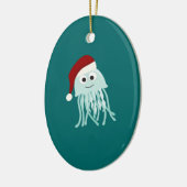 Weihnachtssellfisch Keramik Ornament (Links)