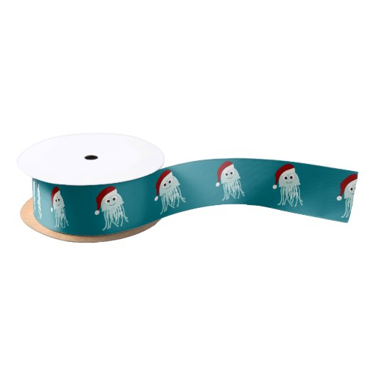 Weihnachtssellfisch Satinband (Spule)