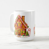 Weihnachtsserie 15 oz Klassische Tasse (Vorderseite Links)