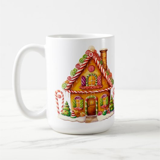 Weihnachtsserie 15 oz Klassische Tasse (Links)