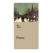 Weihnachtsservice Vintager Geschenktag (Vorne)