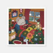 Weihnachtsservietten Serviette (Vorderseite)