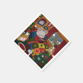 Weihnachtsservietten Serviette (Ecke)